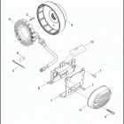 FLSTFB 1JN5 FAT BOY LO (2010) ALTERNATOR & REGULATOR