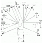 FLHP 1FHM ROAD KING POLICE (2010) MAIN WIRING HARNESS - NON-ABS BRAKES - FLHP & FLHPE