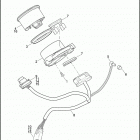 XL883C 4CP2 SPORTSTER 883 CUSTOM (2010) SPEEDOMETER - 883C, 1200C