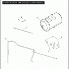 FXSTSSE3 1PT9 CVO SOFTAIL SPRINGER (2009) EVAPORATIVE EMISSIONS COMPONENTS