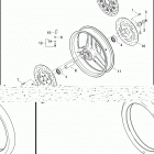 XR1200X 1LD6 XR1200X (2010) FRONT WHEEL, CAST - XR1200 / X