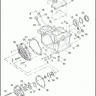 FLSTSB 1JM5 CROSS BONES (2010) TRANSMISSION HOUSING