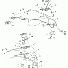 FXDWG 1GP4 DYNA WIDE GLIDE (2010) INSTRUMENTS - FXDB & FXDWG