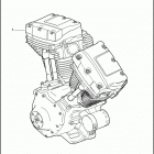 FXDC 1GV4 DYNA SUPER GLIDE CUSTOM (2007) ENGINE ASSEMBLY - TWIN CAM 96 ™