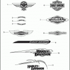 FLSTN 1JD5 SOFTAIL DELUXE (2010) FUEL TANK TRIM