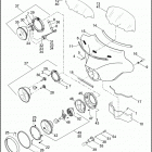 FLHTCUSE5 BLK PR-BLK CVO ULTRA CLASSIC BLACK (2010) WINDSHIELD, FAIRING & HEADLAMP