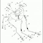 FLSTSE 1PY9 CVO SOFTAIL CONVERTIBLE (2010) OIL TANK & LINES
