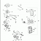 FLHTCUTG 1MAM TRI GLIDE ULTRA CLASSIC (2010) HANDLEBAR SWITCHES - LEFT