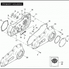 FXD 1GM4 DYNA SUPER GLIDE (2010) PRIMARY HOUSING
