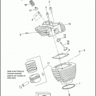 FLHRC 1FR4 ROAD KING CLASSIC (2010) CYLINDERS, HEADS & VALVES - TWIN CAM 96 ™