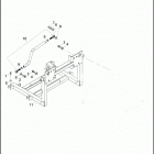 FLHTCUTG 1MAM TRI GLIDE ULTRA CLASSIC (2010) Рама задняя часть