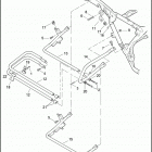 FLHX 1KB4 STREET GLIDE (2010) SADDLEBAG GUARDS