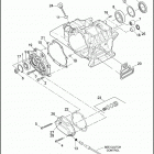 FLHXSE 1PZ8 CVO STREET GLIDE (2010) TRANSMISSION BEARINGS & COVERS