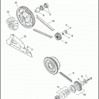 FLHTCUSE5 BLK PR-BLK CVO ULTRA CLASSIC BLACK (2010) BELTS, CHAINS & SPROCKETS