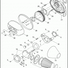 FXDFSE2 1PX8 CVO FAT BOB (2010) AIR CLEANER - NON JAPAN
