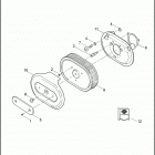 FLHXSE 1PZ8 CVO STREET GLIDE (2010) Воздушный фильтр