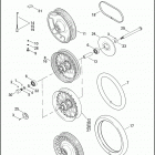 TLE 8SZX STANDARD SIDECAR (2010) 2010 SIDECAR WHEEL FOR 2010 MOTORCYCLES