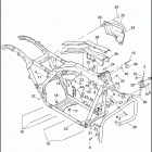 FLHTCUSE5 BLK PR-BLK CVO ULTRA CLASSIC BLACK (2010) FRAME & JIFFY STAND