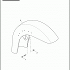 FLSTSE 1PY9 CVO SOFTAIL CONVERTIBLE (2010) Переднее крыло