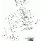 FLHXSE 1PZ8 CVO STREET GLIDE (2010) ROCKER ARM ASSEMBLY & PUSH RODS - TWIN CAM 110 ™