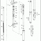 FXDFSE 1PW8 CVO FAT BOB (2009) Передняя вилка