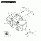 FLSTC 1BW5 HERITAGE SOFTAIL CLASSIC (2010) SADDLEBAGS - FLSTC