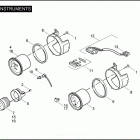 FLHTCUSE3 1PR8 CVO ULTRA CLASSIC (2008) Приборы