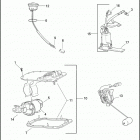 FLSTSE 1PY9 CVO SOFTAIL CONVERTIBLE (2010) Топливный насос