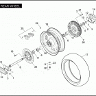FXDFSE2 1PX8 CVO FAT BOB (2010) Заднее колесо