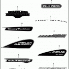 XL883C 4CP2 SPORTSTER 883 CUSTOM (2010) FUEL TANK TRIM