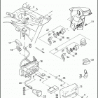 FXD 1GM4 DYNA SUPER GLIDE (2010) SWITCHES & CIRCUIT BREAKERS