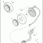 XL1200N 1CZ3 NIGHTSTER (2010) ALTERNATOR & REGULATOR