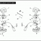 FLSTC 1BW5 HERITAGE SOFTAIL CLASSIC (2010) HANDLEBAR SWITCHES