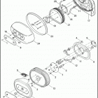 FLSTSE 1PY9 CVO SOFTAIL CONVERTIBLE (2010) Воздушный фильтр