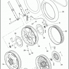 VRSCF 1HPH V-ROD MUSCLE (2009) Переднее колесо