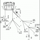 FLSTSE 1PY9 CVO SOFTAIL CONVERTIBLE (2010) WIRING HARNESS, MAIN (3 OF 3)