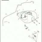 FLHXSE 1PZ8 CVO STREET GLIDE (2010) Топливный бак
