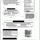 FLHTCUSE5 BLK PR-BLK CVO ULTRA CLASSIC BLACK (2010) Лейбл предостережения