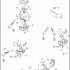 FLHTC 1FF4 ELECTRA GLIDE CLASSIC (2010) HANDLEBAR SWITCHES - RIGHT