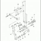 FLSTSB 1JM5 CROSS BONES (2009) FORK ROCKERS & CALIPER MOUNTING - FLSTSB