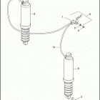 FLHTCUSE5 BLK PR-BLK CVO ULTRA CLASSIC BLACK (2010) REAR SHOCK ABSORBERS & AIR SUSPENSION SYSTEM