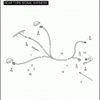 FLHTCUTG 1MAM TRI GLIDE ULTRA CLASSIC (2010) REAR TURN SIGNAL HARNESS