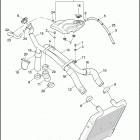 VRSCF 1HPH V-ROD MUSCLE (2009) COOLANT HOSES  /  BOTTLE