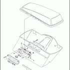 TLE 8SZX STANDARD SIDECAR (2010) SADDLEBAG LATCH