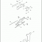 FLTRX 1KH4 ROAD GLIDE CUSTOM (2010) LICENSE PLATE BRACKETS