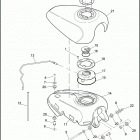 XR1200X 1LD6 XR1200X (2010) FUEL TANK - XR1200 / X
