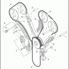 VRSCA 1HAZ VRSCA V-ROD (2006) CAM DRIVE SYSTEM