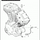 FXDC 1GV4 DYNA SUPER GLIDE CUSTOM (2007) ENGINE SENSORS & SWITCHES