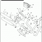 FXDF 1GY4 DYNA FAT BOB (2010) EXHAUST SYSTEM - FXDF & FXDWG