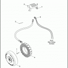FLHTCUSE5 1PR8 CVO ULTRA CLASSIC (2010) ALTERNATOR & REGULATOR